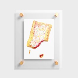 Watercolor Strawberry Pop Tart Floating Acrylic Print