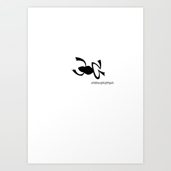 Frog Art Print