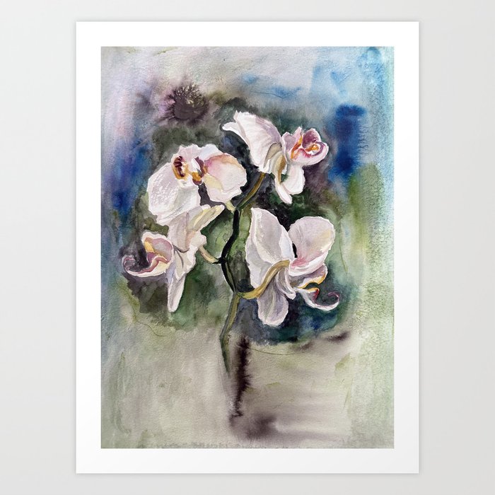 orchid Art Print