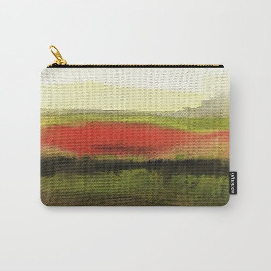 Watercolor abstract landscape 18 Carry-All Pouch