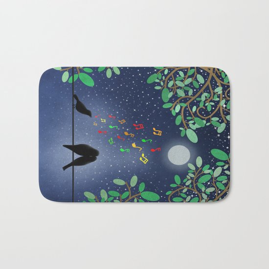 Moonlight Serenade Bath Mat