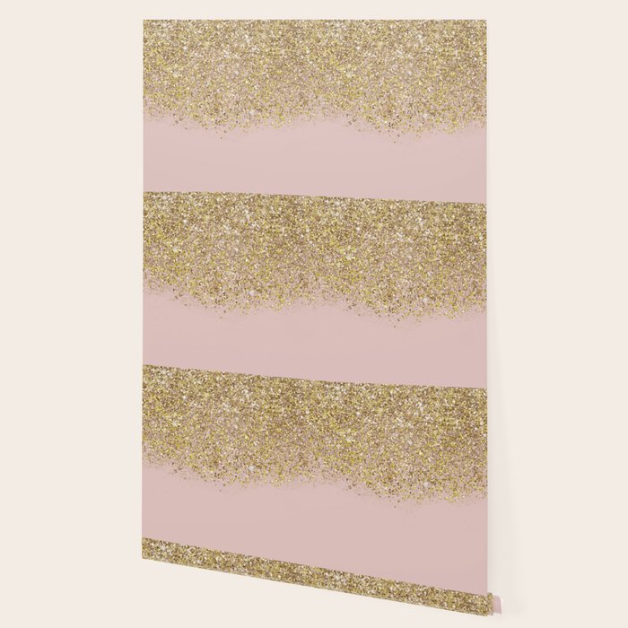 Pink And Gold Glitter Wallpaper By Christyne Society6 Gold hd iphone wallpapers hupages download iphone wallpapers. pink and gold glitter wallpaper by christyne