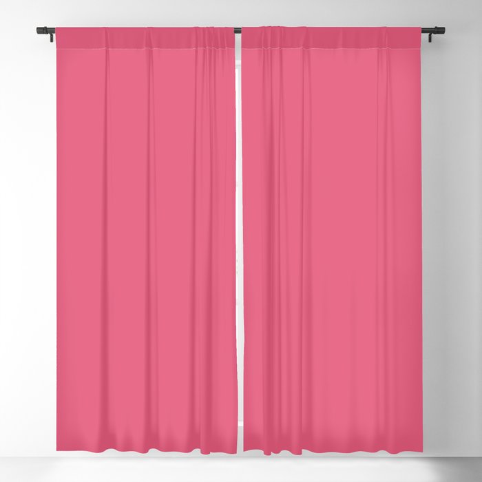 Coral Bells Pink Blackout Curtain