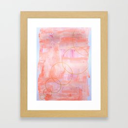 Dreamer Bubbles Framed Art Print