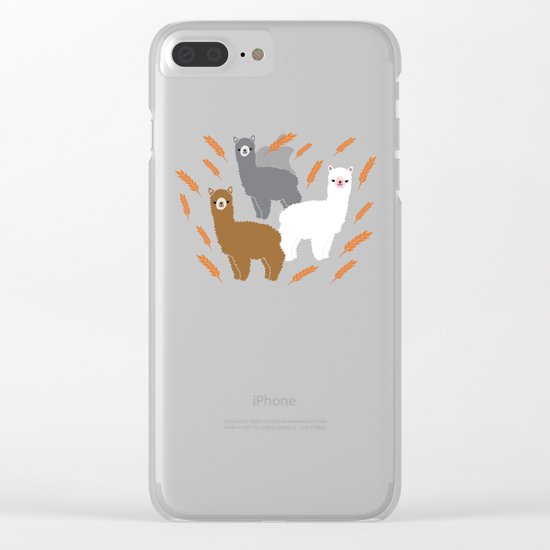 The Alpacas Clear iPhone Case