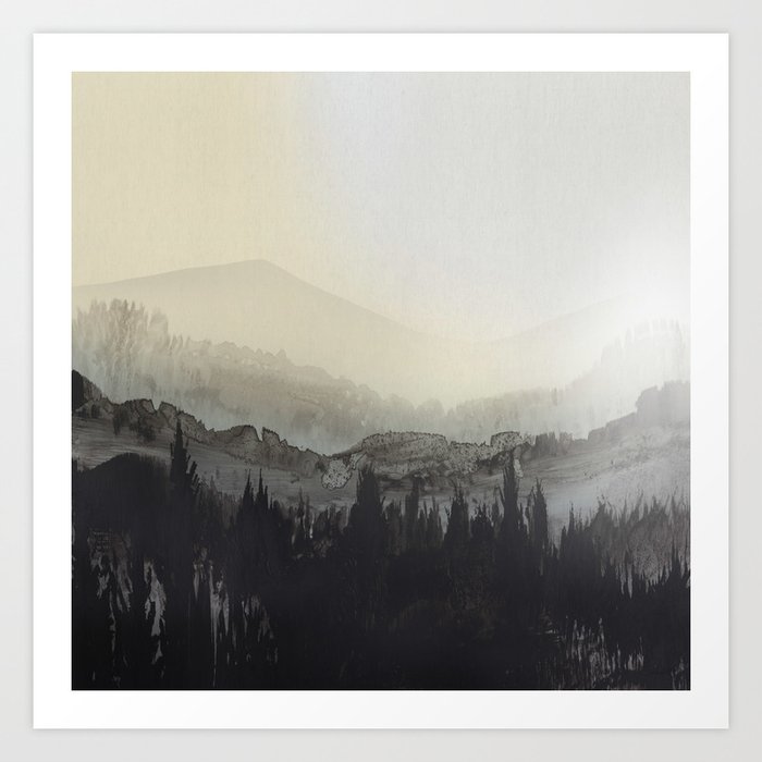 Forest View Art Print