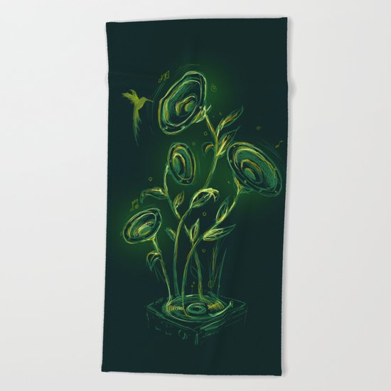 Juke Box Beach Towel