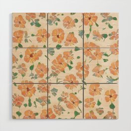  Spring flowers that feel the warmth Wood Wall Art