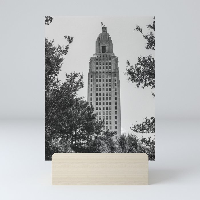 Baton Rouge - Louisiana State Capitol (102)  Mini Art Print