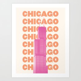 Chicago Willis Tower Art Print
