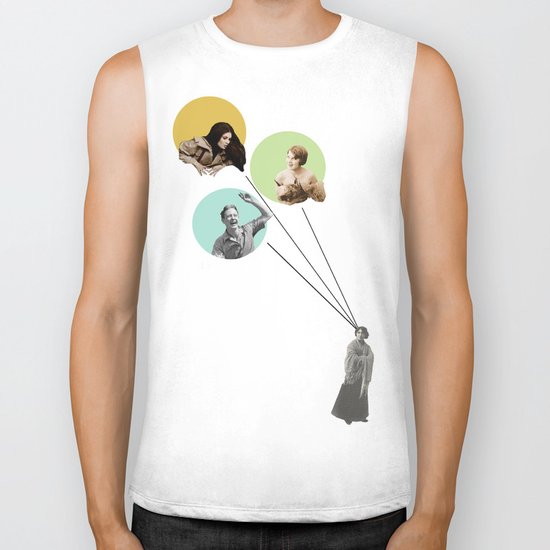 Love triangle and jealousy Biker Tank