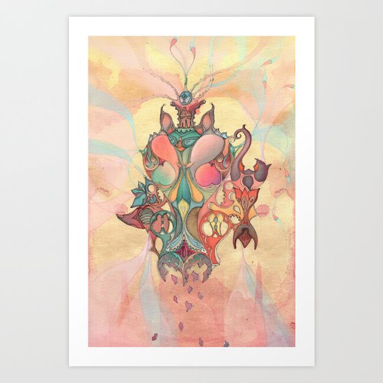 The Fountain of Originality Art Print