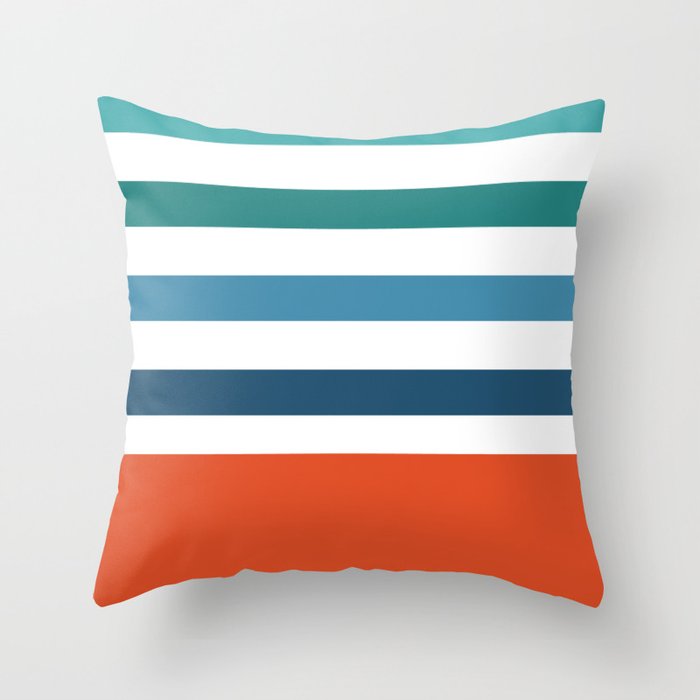 Cool stripes Throw Pillow