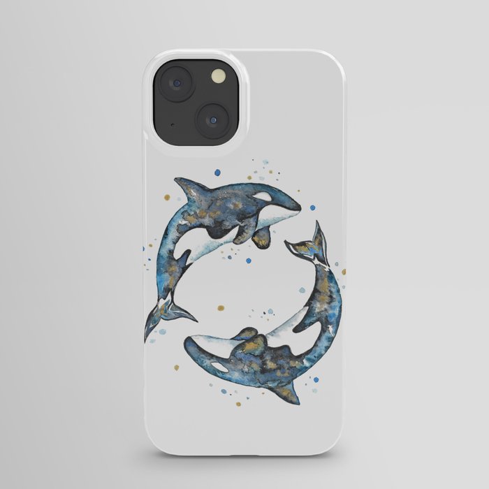 Orca Whales iPhone Case