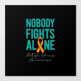 Multiple Sclerosis Awareness Canvas Print