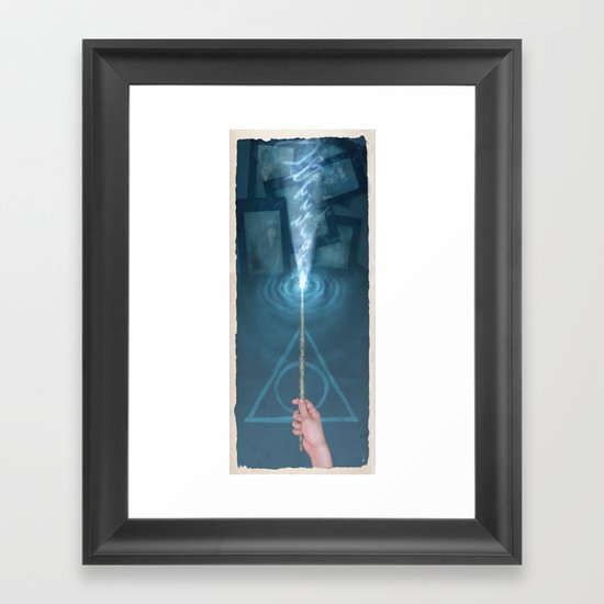 Hermione's Obliviate Framed Art Print