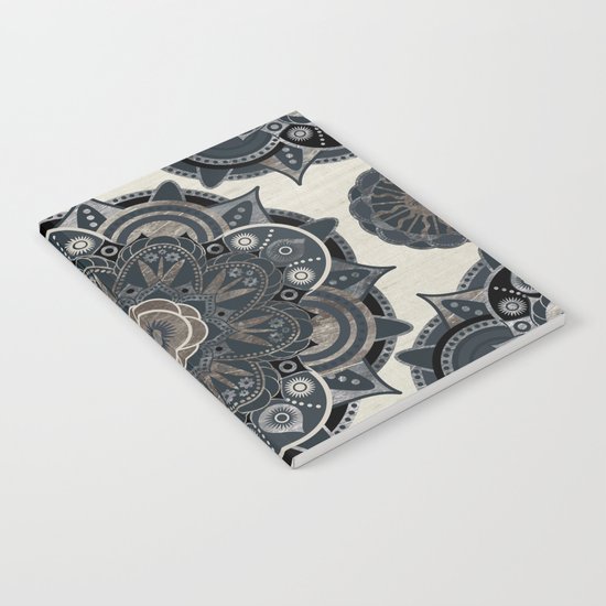 Silver Mandala Notebook
