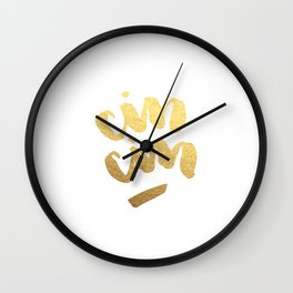 cin cin Wall Clock