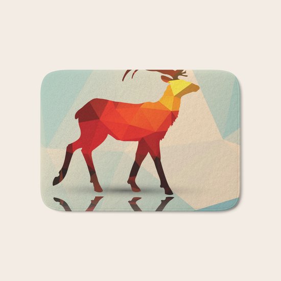 oh deer Bath Mat