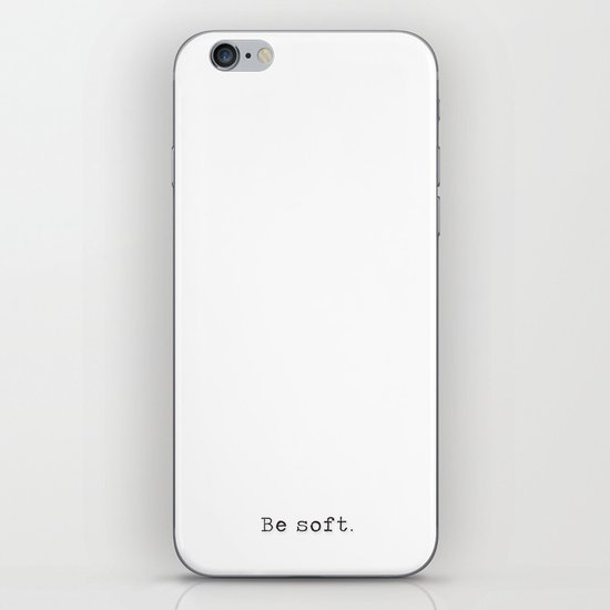 Be Soft iPhone & iPod Skin