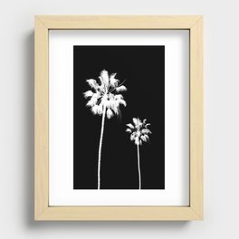 Palm Tree Noir #71 Recessed Framed Print