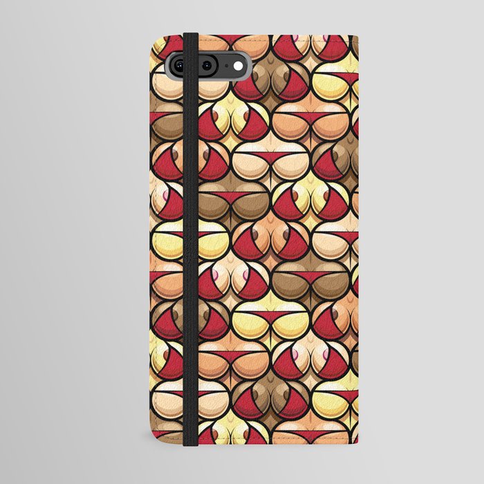 LV Pattern Glass Case - iPhone
