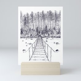 Wooden Bridge Mini Art Print