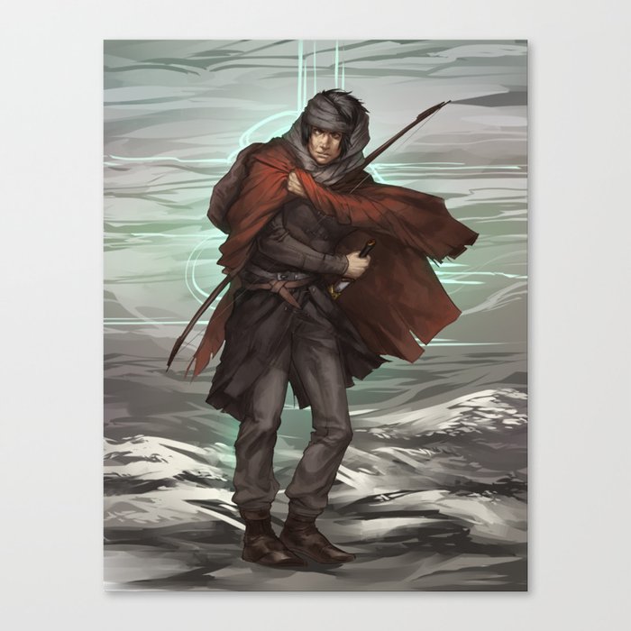 Ruby-hilted dagger Canvas Print