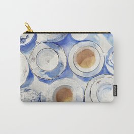 Tea and Cups Carry-All Pouch