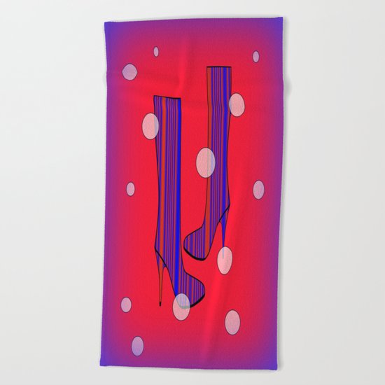 Art Meets Fashion Beach Towel