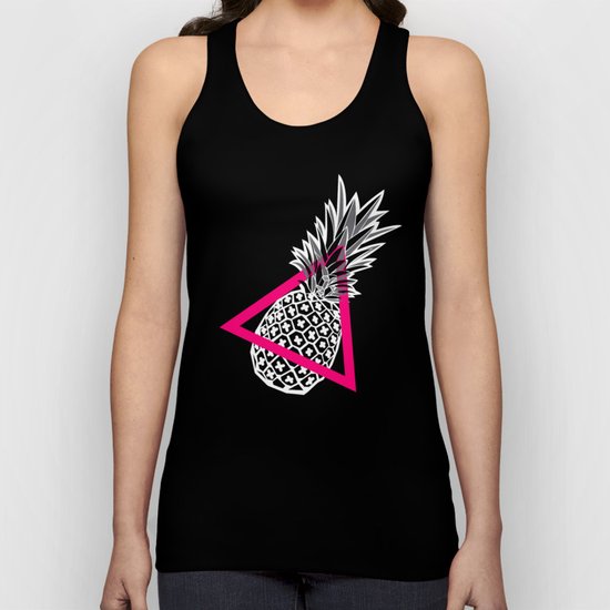 Pineapples & Triangles Unisex Tank Top