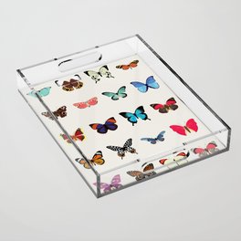 Butterflies Acrylic Tray