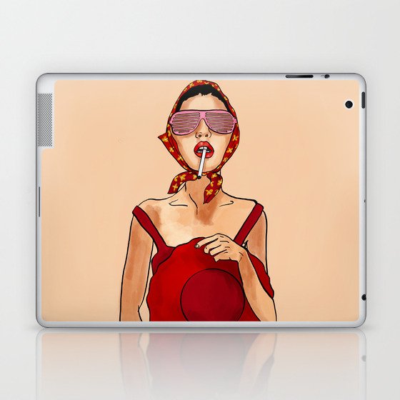 Smoking Hot Fashionista Laptop & iPad Skin