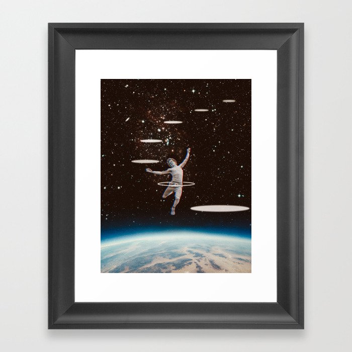 Jump to the Universe Framed Art Print