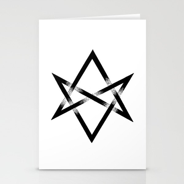 Unicursal Hexagram Stationery Cards