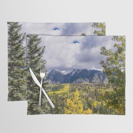 Mountain View Through the Trees - Colorado Placemat
