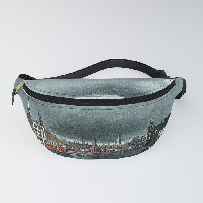 Amsterdam in winter Fanny Pack