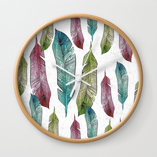 BIRDS OF A FEATHER Wall Clock