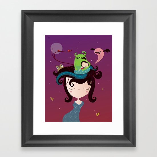 Imagine Framed Art Print