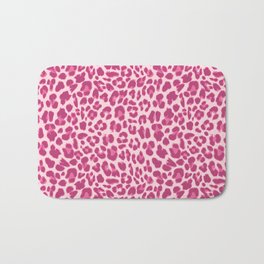 Design tiger Pink ethno dots Bath Mat