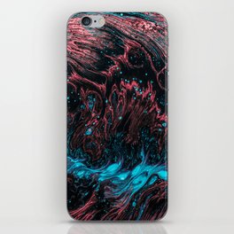 Waves & colors iPhone Skin