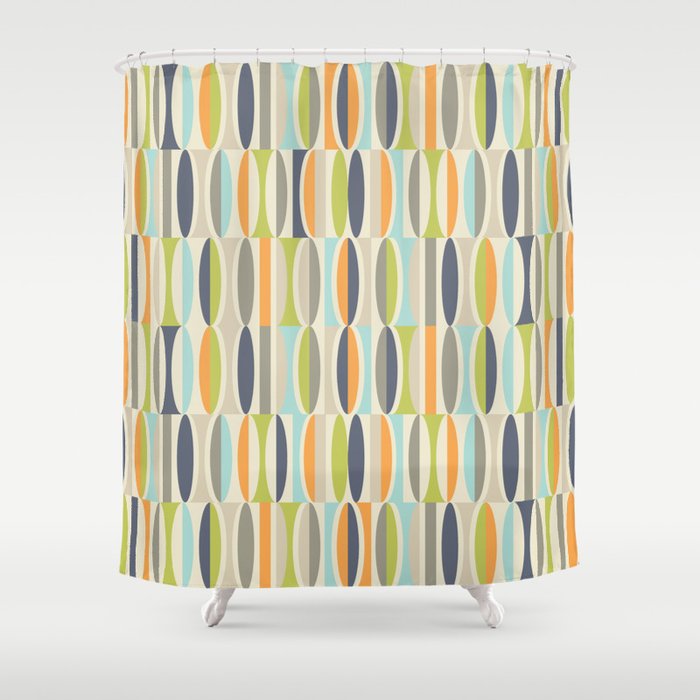 Society6 top shower curtain