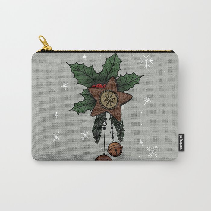 Yule Bells Carry-All Pouch