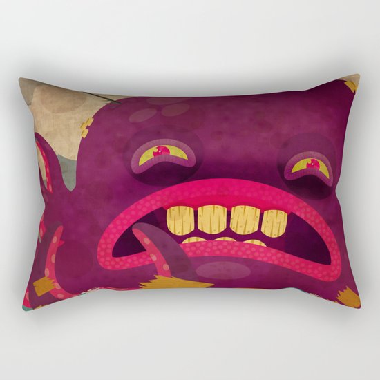 giant octopus Rectangular Pillow