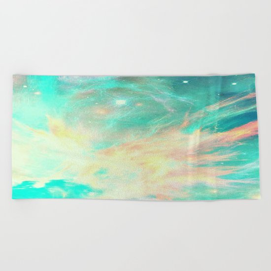 Earth phoenix Beach Towel
