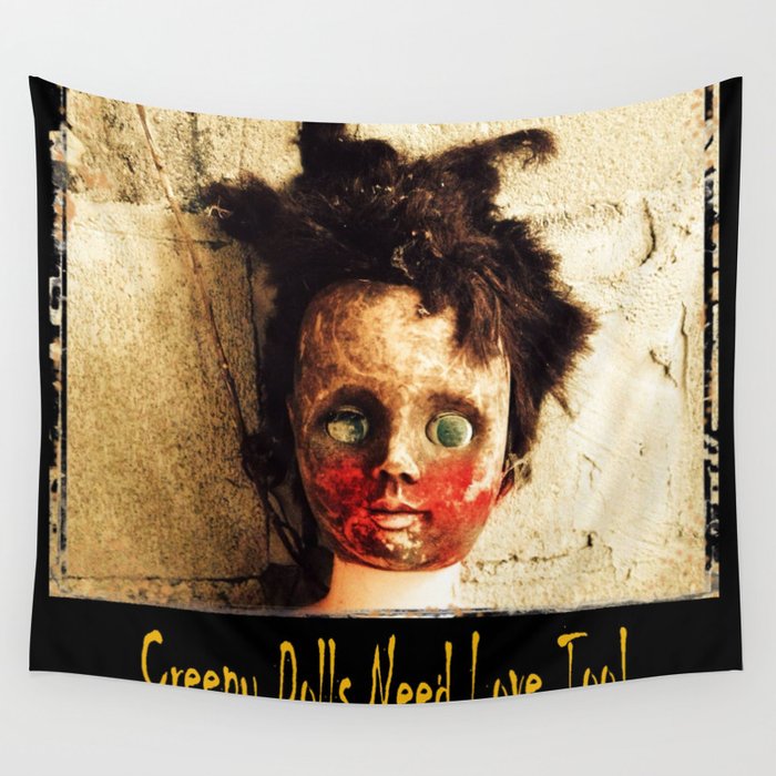 Creepy tapestry shop
