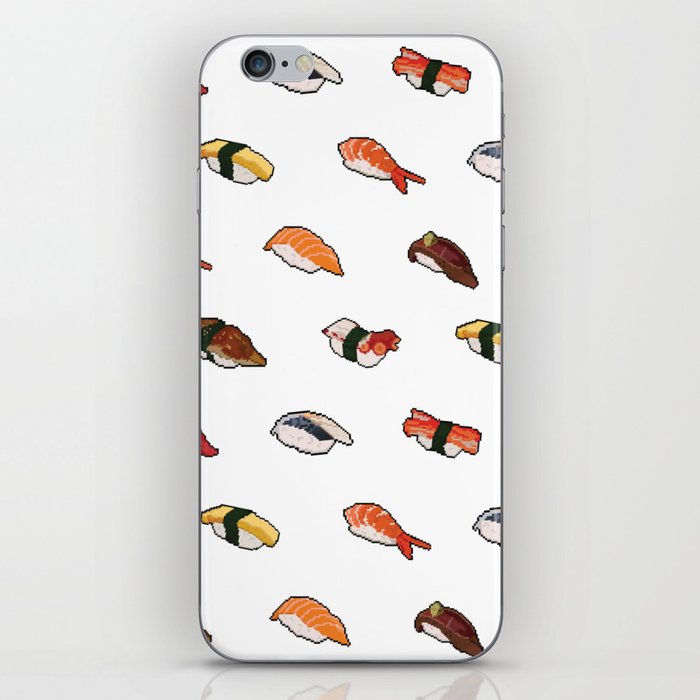 Pixelated Sushi iPhone Skin