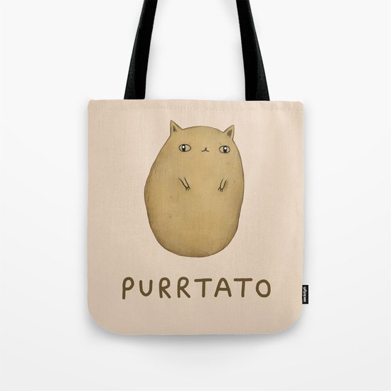 Purrtato Tote Bag