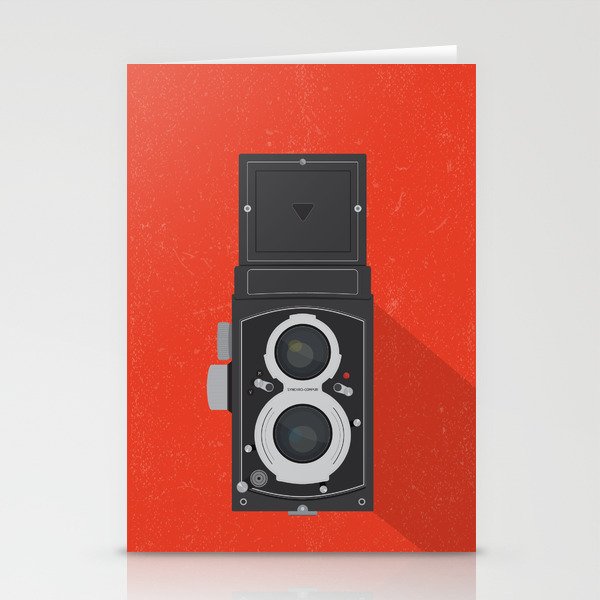Classic TLR camera Stationery Cards
