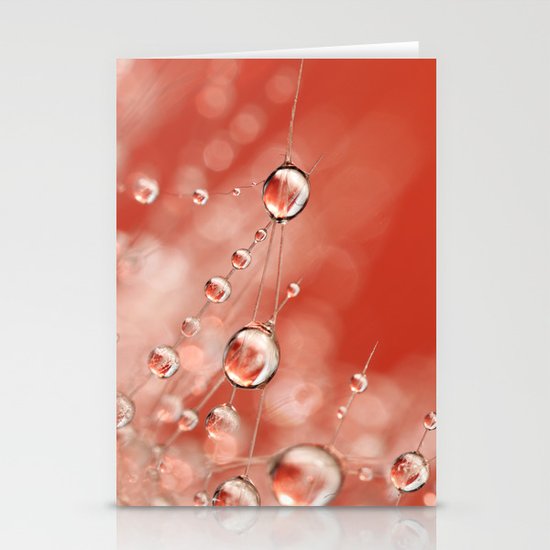 Cactus Rose Drops Stationery Cards